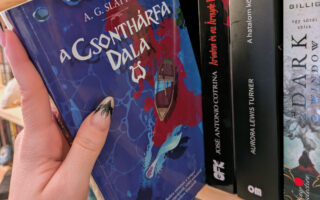 A csonthárfa dala borító