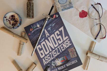 A gonosz asszisztense könyvborító