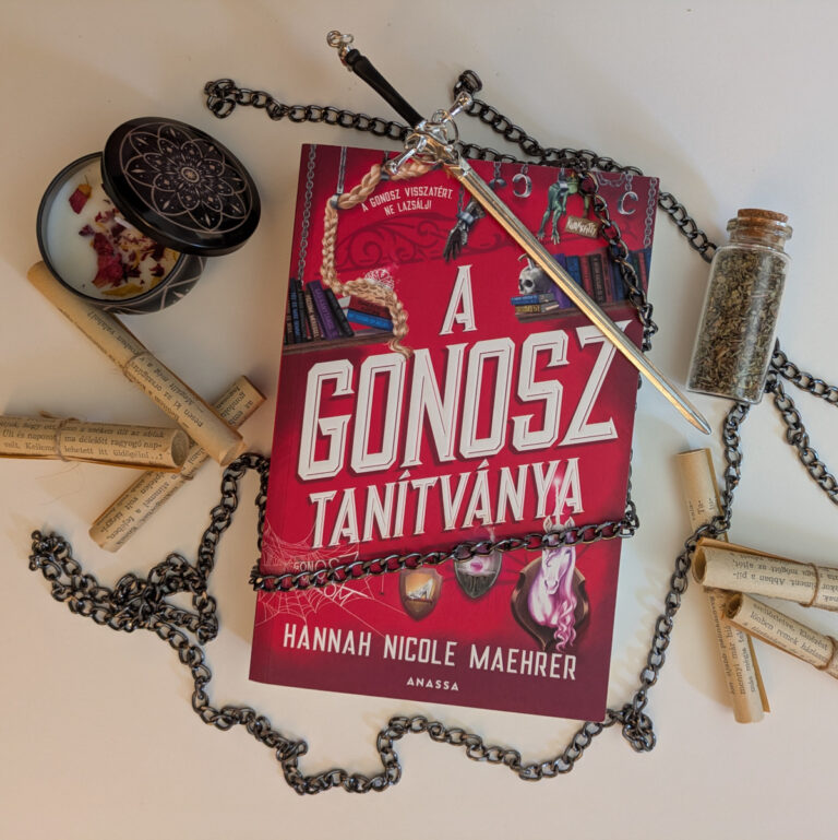 A gonosz tanítványa könyvborító
