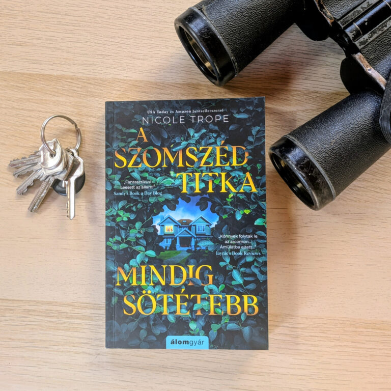 A szomszéd titka mindig sötétebb Könyvborító