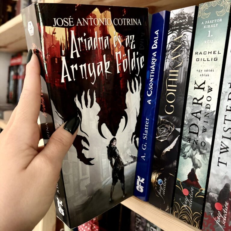 Ariadna és az Árnyak földje könyvborító