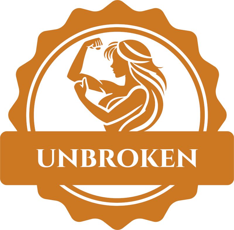 Unbroken jelvény - Erős női karakter