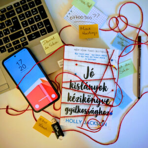 Jó kislányok kézikönyve gyilkossághoz könyvborító
