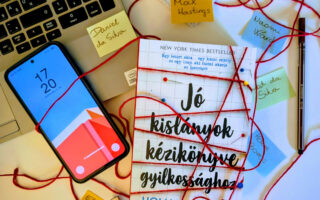 Jó kislányok kézikönyve gyilkossághoz könyvborító