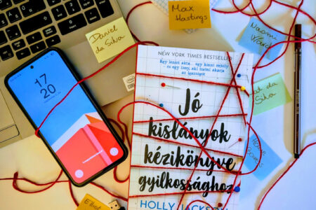 Jó kislányok kézikönyve gyilkossághoz könyvborító