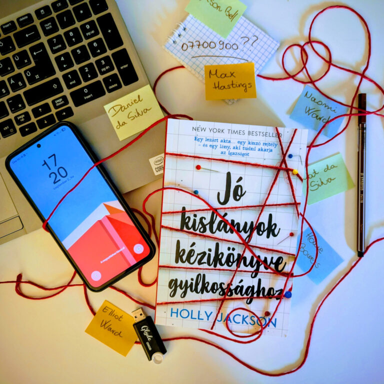 Jó kislányok kézikönyve gyilkossághoz könyvborító