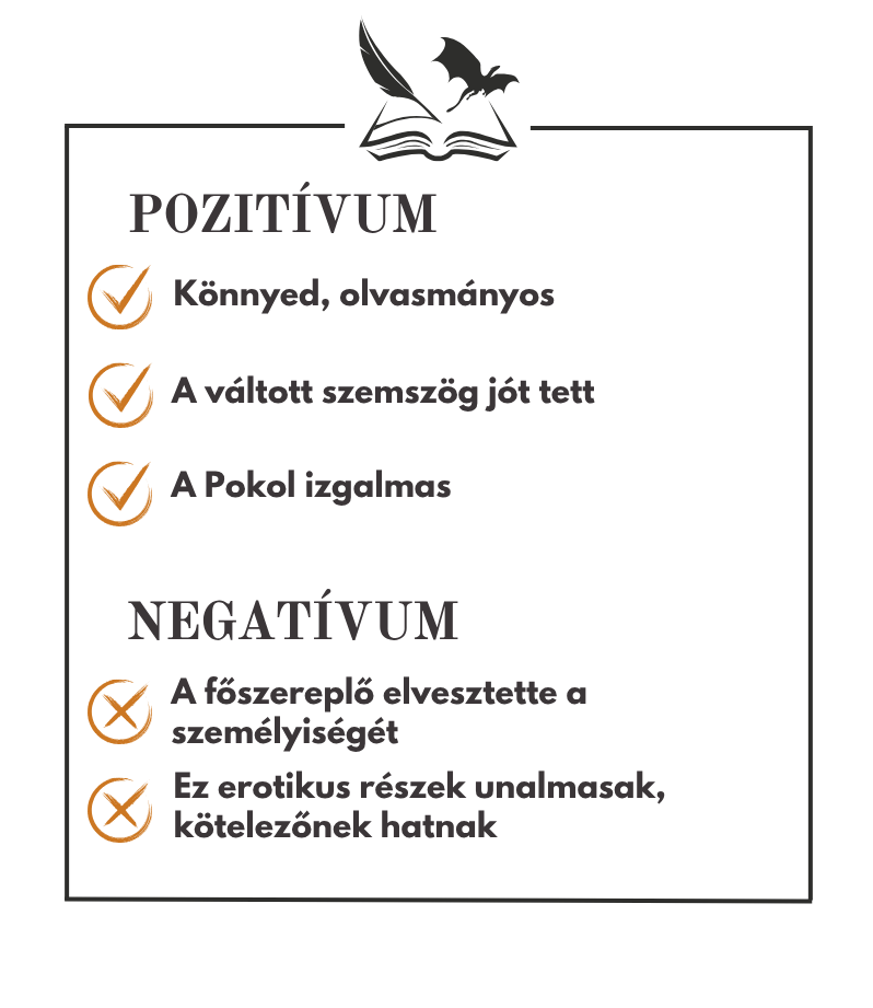 A parázs ura - pozitívumok és negatívumok.