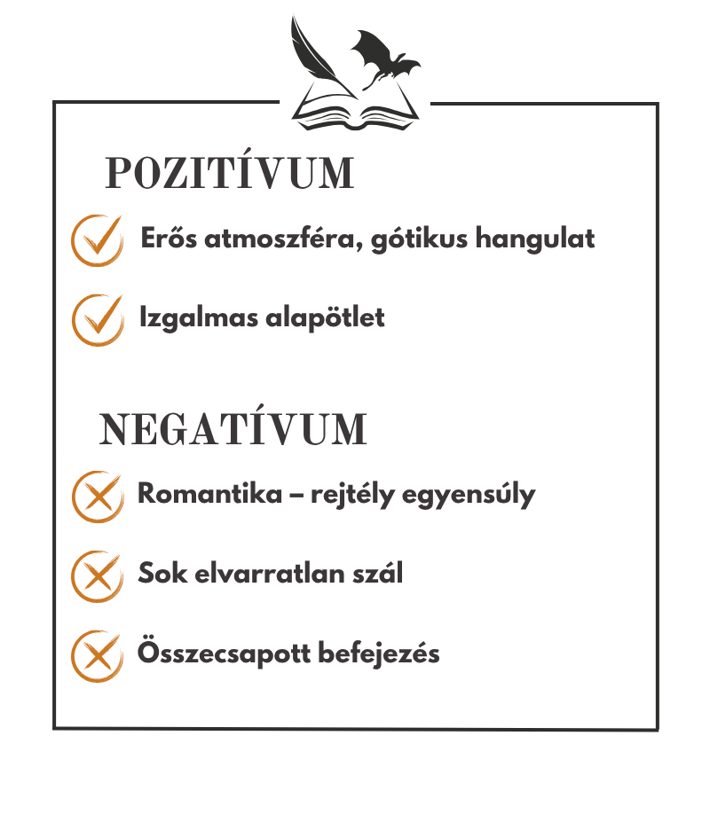 Gothikana - pozitívumok és negatívumok.