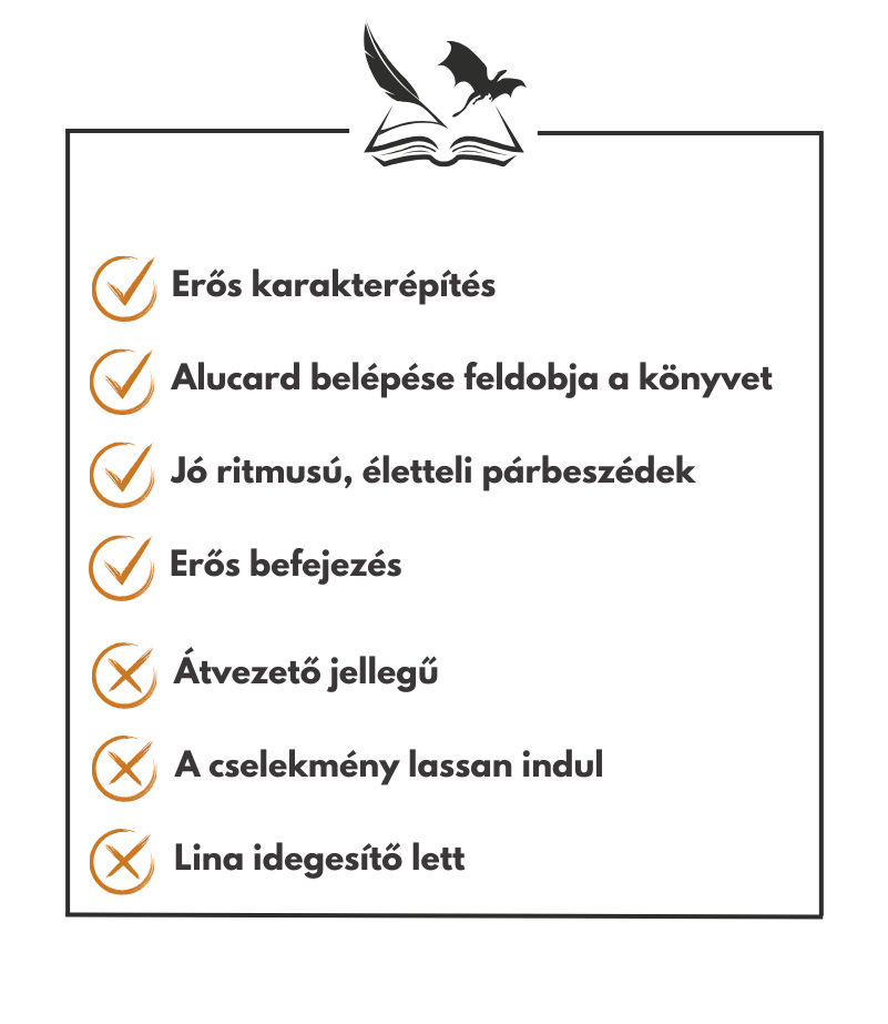Gyülekező árnyak - Pozitívumok és negatívumok