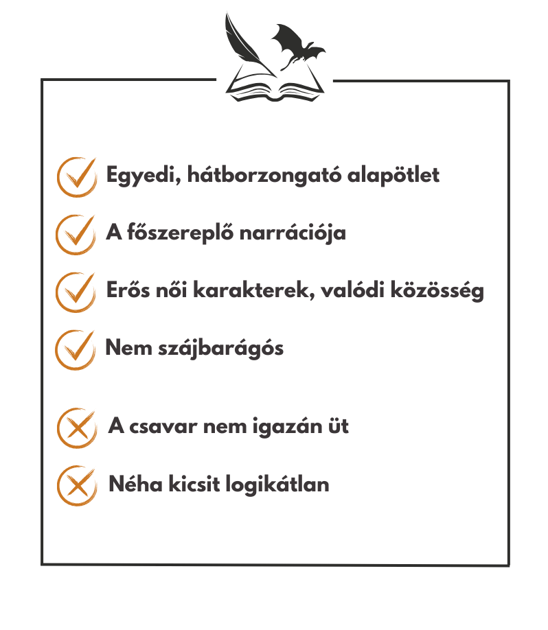 Pillantók kertje - Pozitívumok és negatívumok