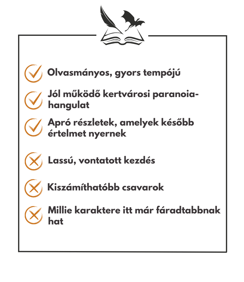 A titkok otthona - Pozitívumok és negatívumok